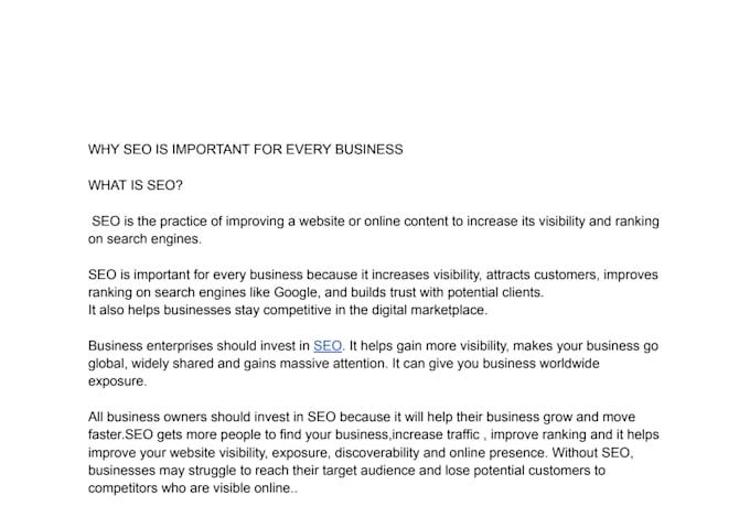 write ai and tech SEO blog posts for your website